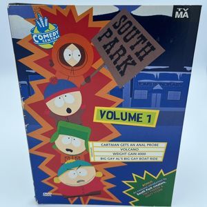 South Park Vol. 1 DVD Comedy W/Bonus Exclusive Introduction By Creators Good Con